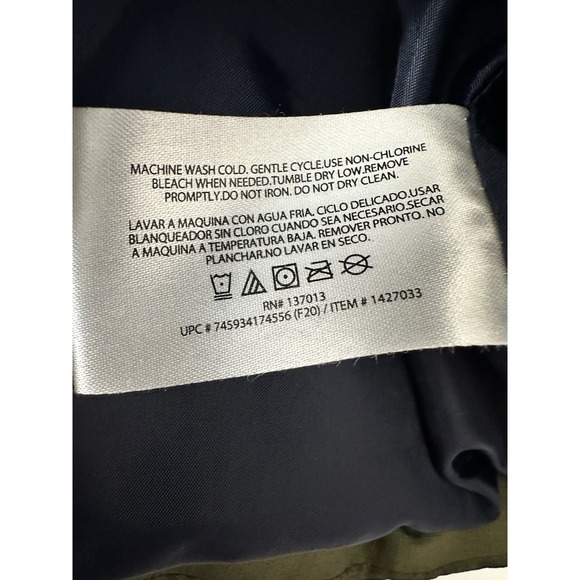 ORVIS Puffer Vest Mens Green Blue Full Zipped Pockets Sleeveless Excellent - Picture 5 of 12